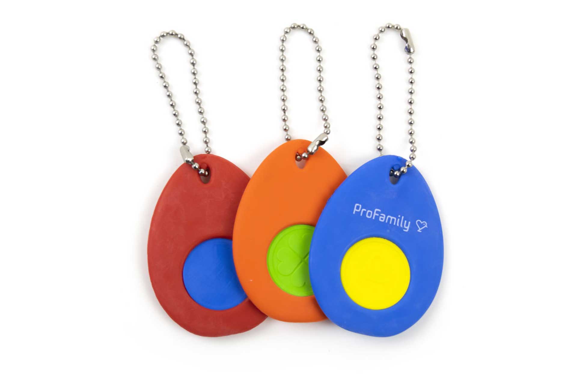 BIO portachiavi con gettone apricarrello - BIODEGRADABILE - immagine 2