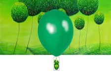 Palloncino Biodegradabile Con Bigliettino In Carta Semi