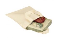 Mini Borsa In Cotone Grezzo