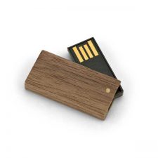 USB MINI IN LEGNO IN BAMBOO, ACERO E NOCE