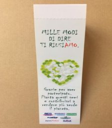 SEGNALIBRO CON SEMI BIO – LINEA PAROLE DA PIANTARE