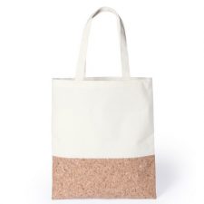 BORSA IN COTONE E SUGHERO 100% BIODEGRADABILE