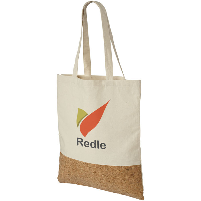 BORSA IN COTONE E SUGHERO 100% BIODEGRADABILE - immagine 3