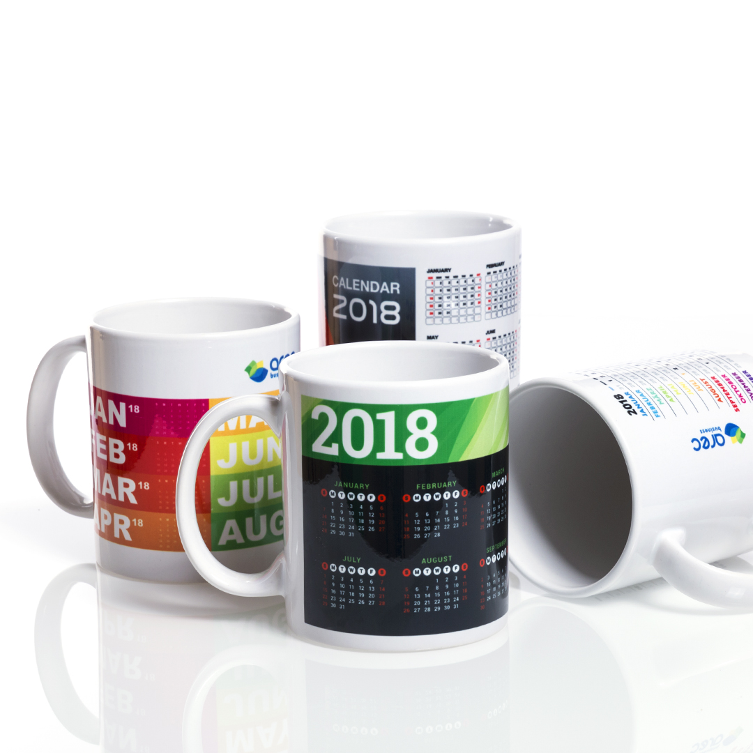 Tazza in ceramica biodegradabile stampa full color - immagine 3
