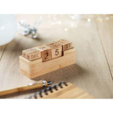 Calendario Perpetuo In Bamboo