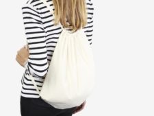 SACCA ZAINO COTONE NATURALE – PLASTIC FREE