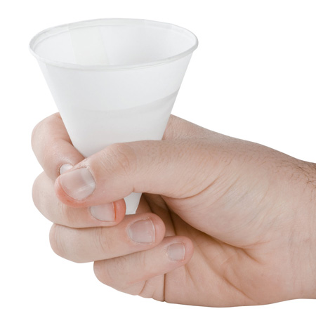 Bicchieri Cono in Carta da Canna da Zucchero Eco Sostenibili per Acqua – Biodegradabili e Compostabili - immagine 4