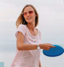 Frisbee In Plastica Riciclata