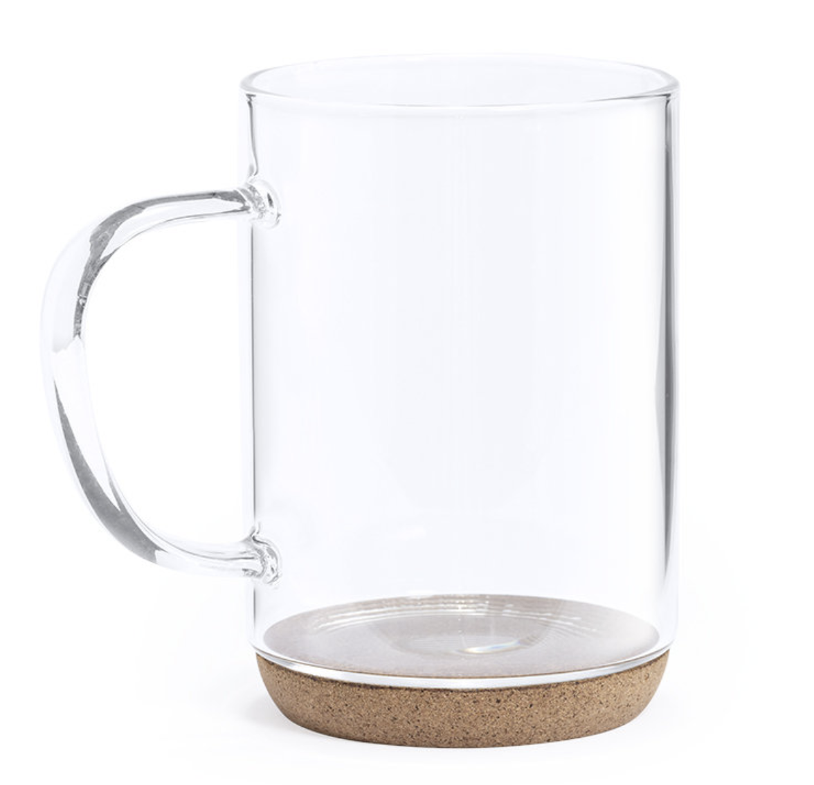 Tazza in vetro borosilicato e sughero ecosostenibile - immagine 2