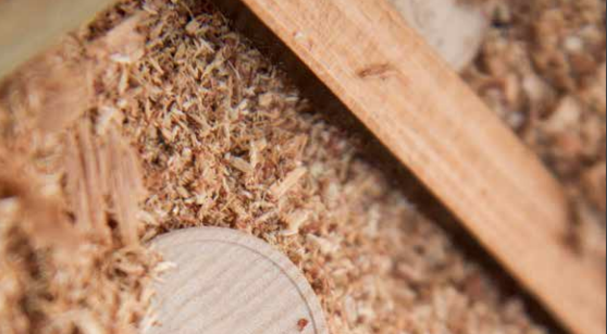 Gettone in legno di scarto biodegradabile - immagine 4