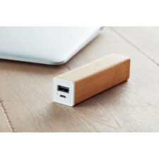 ECO POWER BANK IN LEGNO DI BAMBOO