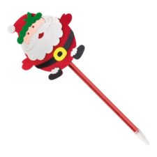 PENNA NATALE IN MATERIALE DI RICICLO