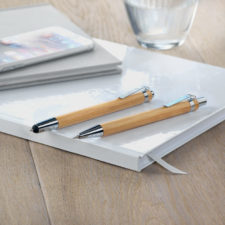 SET PENNA TOUCH E MINA IN BAMBOO