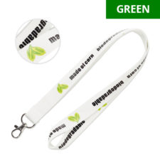 Lanyard In Amido Di Mais Biodegradabile
