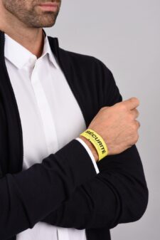 BRACCIALETTI IDENTIFICATIVI  IN CARTA BIOFASE ECO USO PROLUNGATO