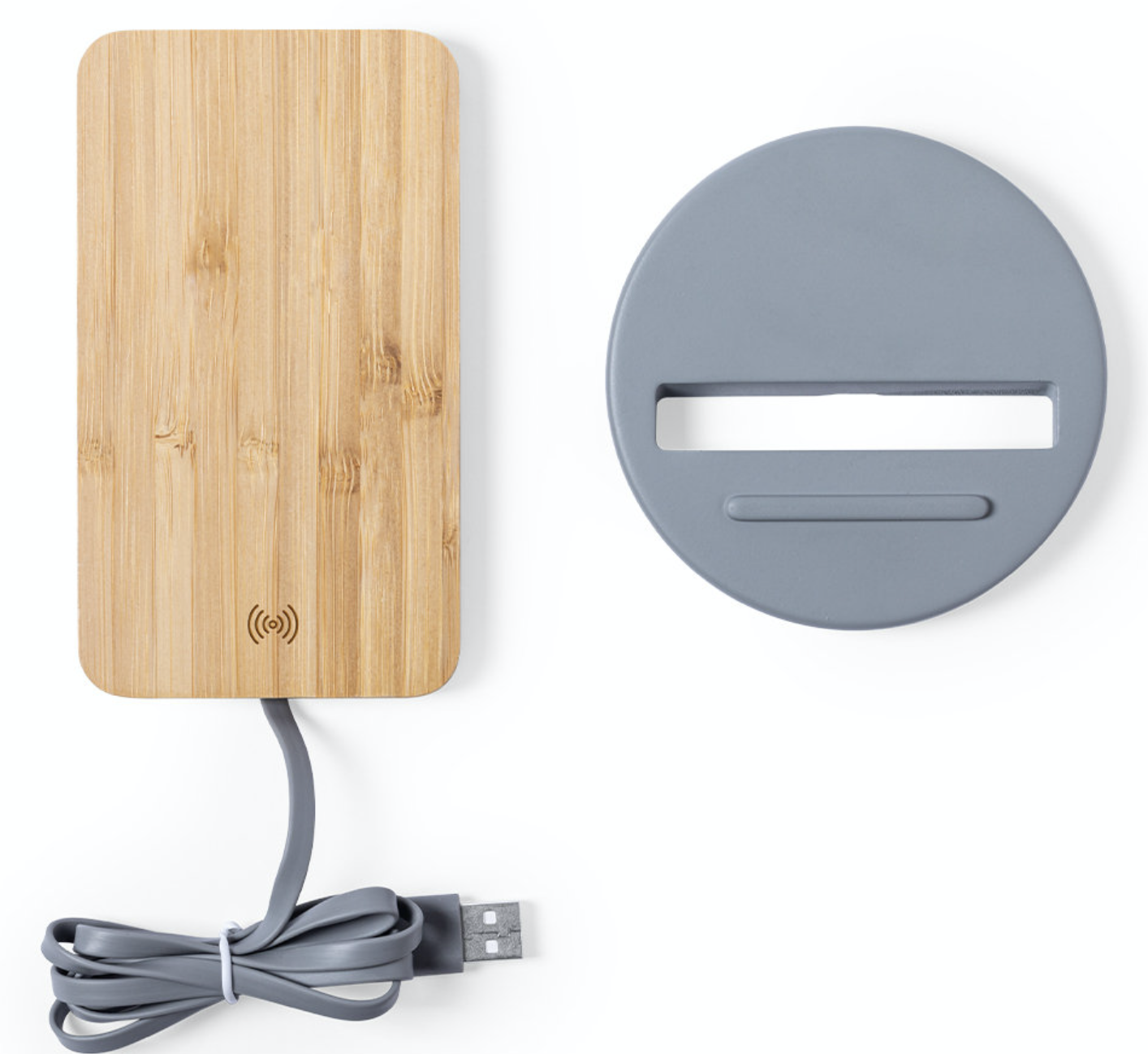 Caricabatterie wireless con funzione di supporto per smartphone. - immagine 4