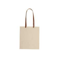 LINEA TOP – BORSA IN COTONE E ECOPELLE