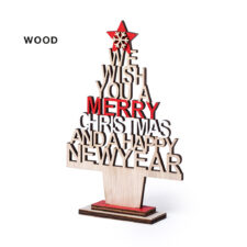 ALBERO NATALE TRAFORATO IN LEGNO DI RECUPERO