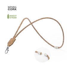 LINEA RI-CREATIVA © – LANYARD TUBOLARE IN SUGHERO