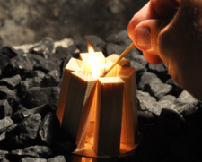 ECO FUOCO© ACCENDI FUOCO NATURALE E RICICLATO