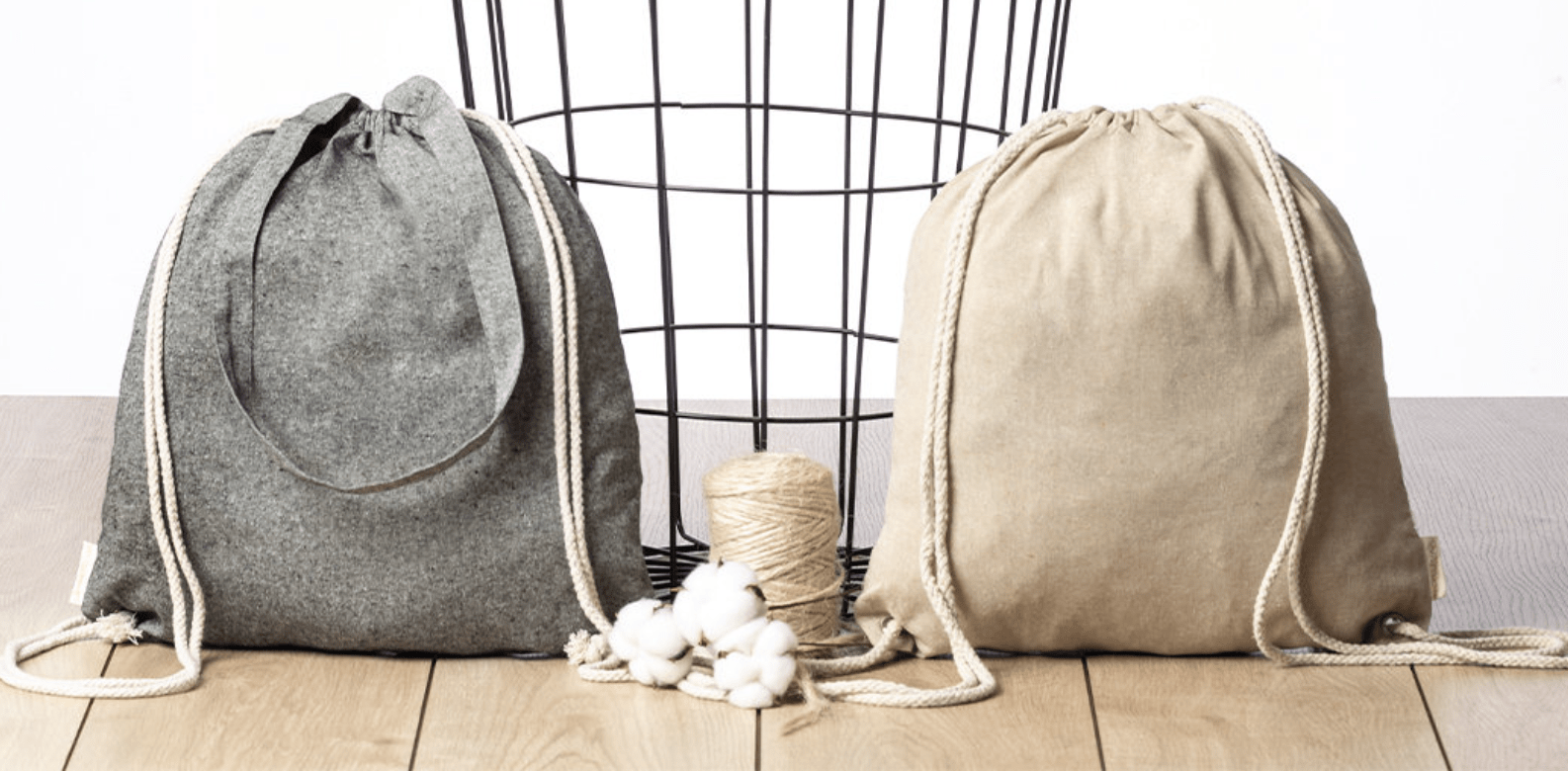 Zaino borsa VINTAGE in tessuto riciclato