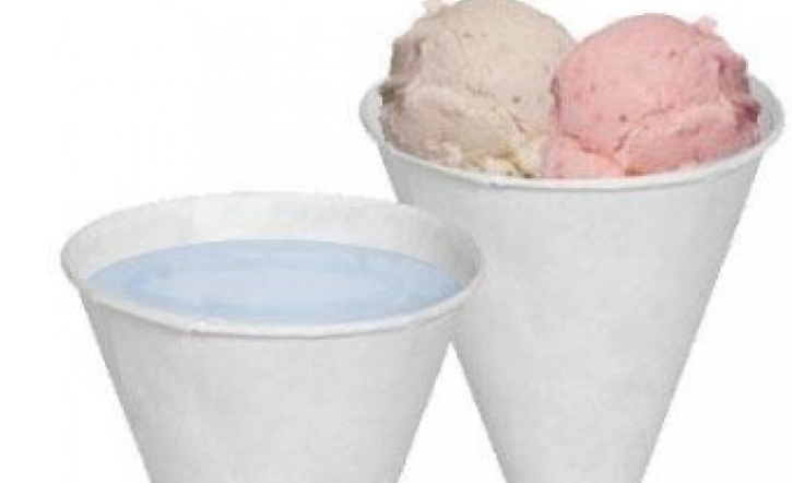Bicchieri Cono in Carta da Canna da Zucchero Eco Sostenibili per Acqua – Biodegradabili e Compostabili - immagine 5