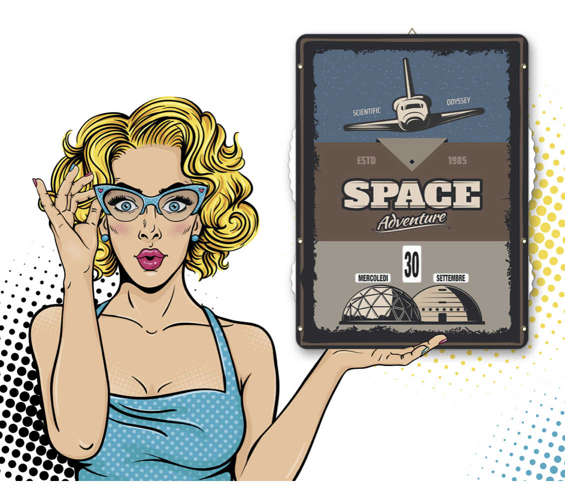 Vintage calendario perpetuo - immagine 5