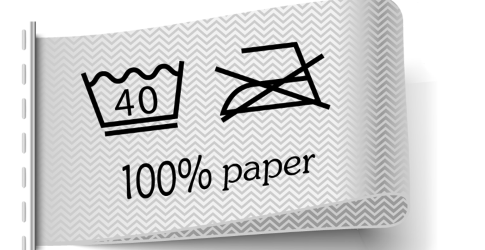 SACCHETTO/CESTO IN CARTA RICICLATA LAVABILE WASHPAPER - immagine 6