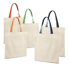 Bicolor Borsa In Cotone Grezzo