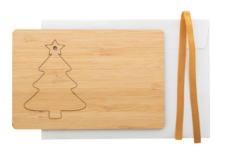 CARTOLINA IN LEGNO PER UN NATALE ECOSOSTENIBILE