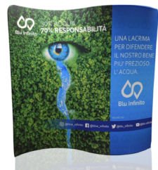 FONDALE PER STAND ECOSOTENIBILE