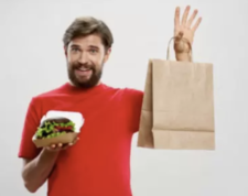 Borsa Take Away Biodegradabile