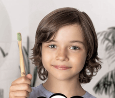 Spazzolino Da Denti In Bambù Per Bimbi