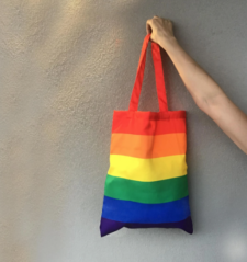 BORSA IN R-PET ARCOBALENO PRIDE