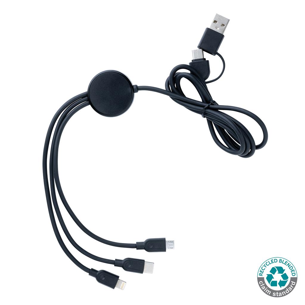 CAVO RICARICA 6 IN 1 IN ABS RICICLATO - immagine 2