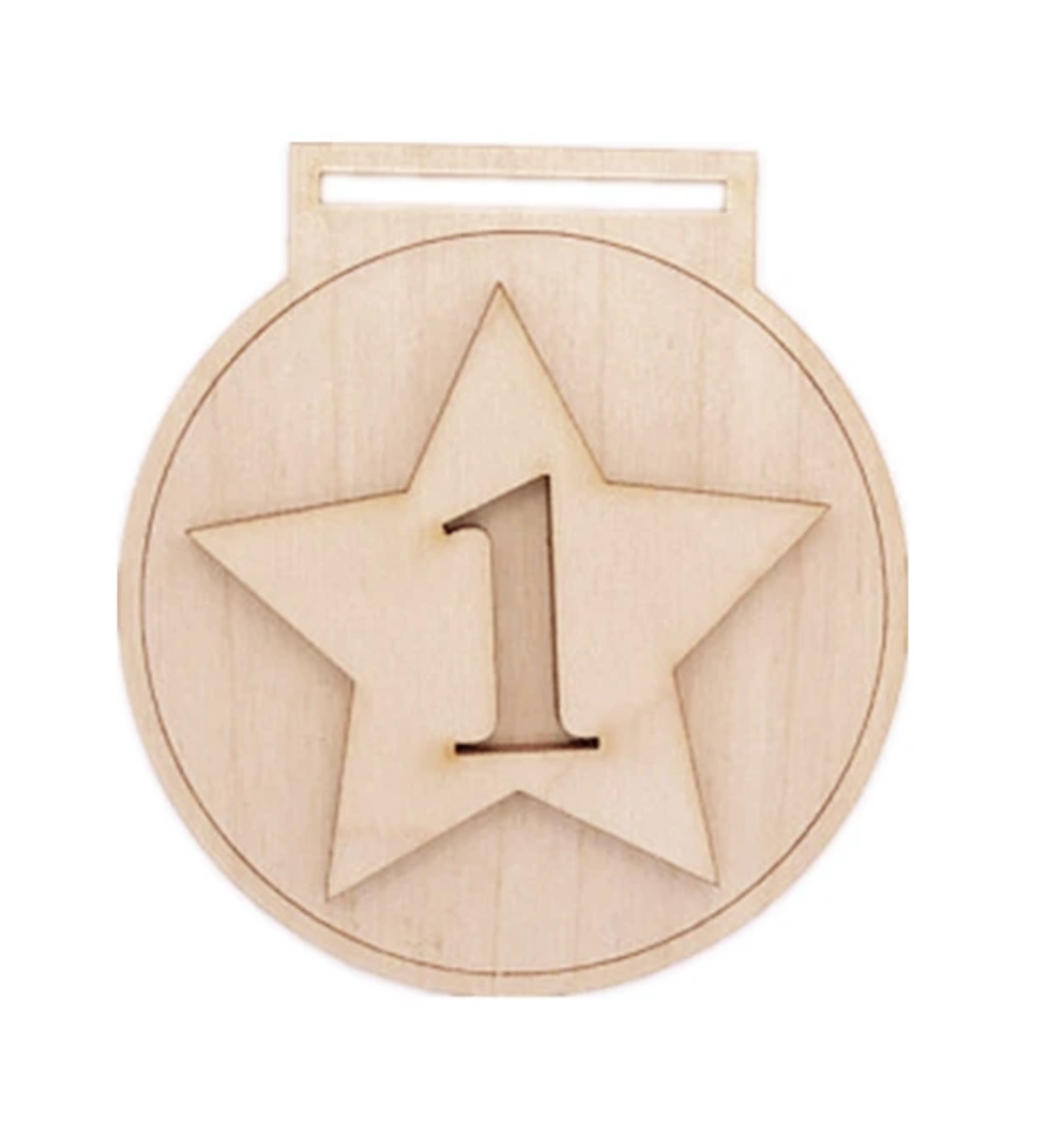 Medaglia in legno personalizzate - immagine 10