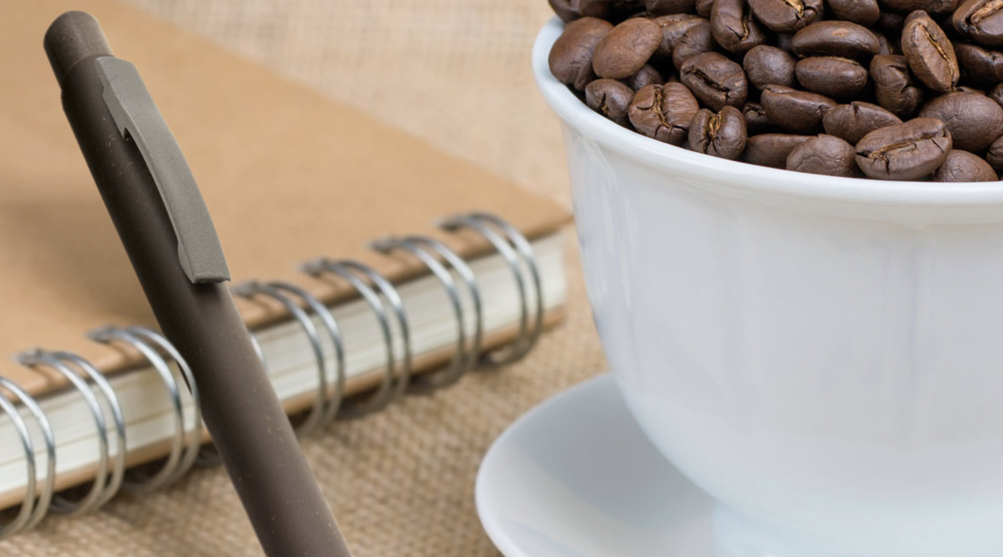 RI-MOKA© - Penna con fondi di caffè