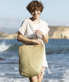 Borsa In Paglia Vintage
