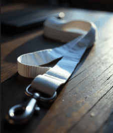Lanyard Nastro Da Collo In Cotone Bio