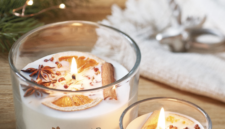 Candela Vegetale A Base Di Frutti E Fiori