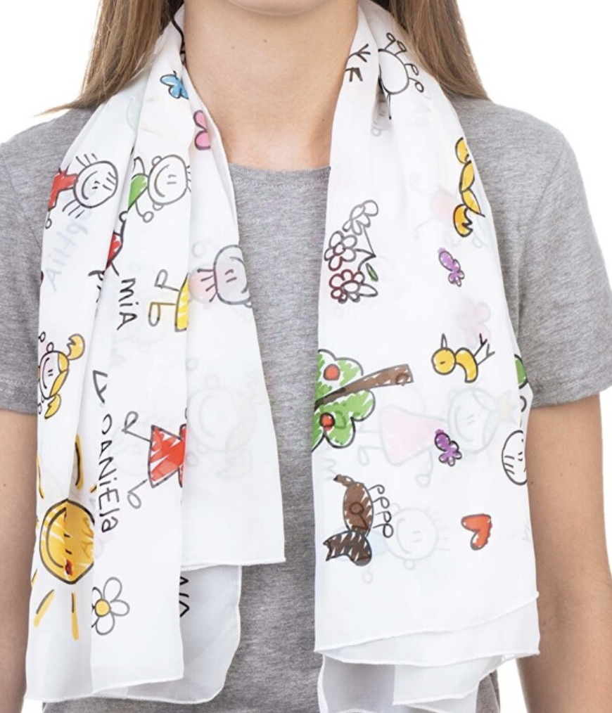 Foulard in poliestere riciclato completamente personalizzabile - immagine 2