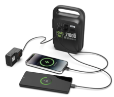 Stazione Di Ricarica Da 21.000 MAh IN ABS Riciclato Certificato RCS