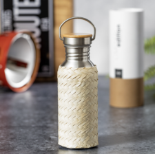 Borraccia Acciaio E Bamboo Limited Edition
