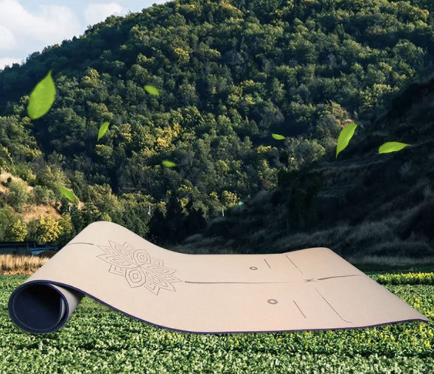 Tappetino per lo yoga in sughero e altre attività sportive, della linea natura - immagine 2
