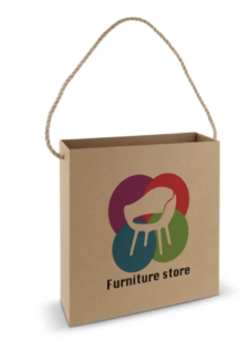 Scatola Borsa In Cartone Kraft