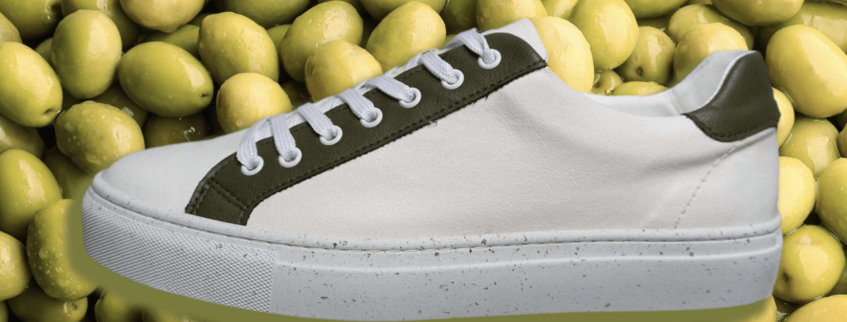 ECO sneakers con riciclo palline da tennis e noccioli d'olive - immagine 4