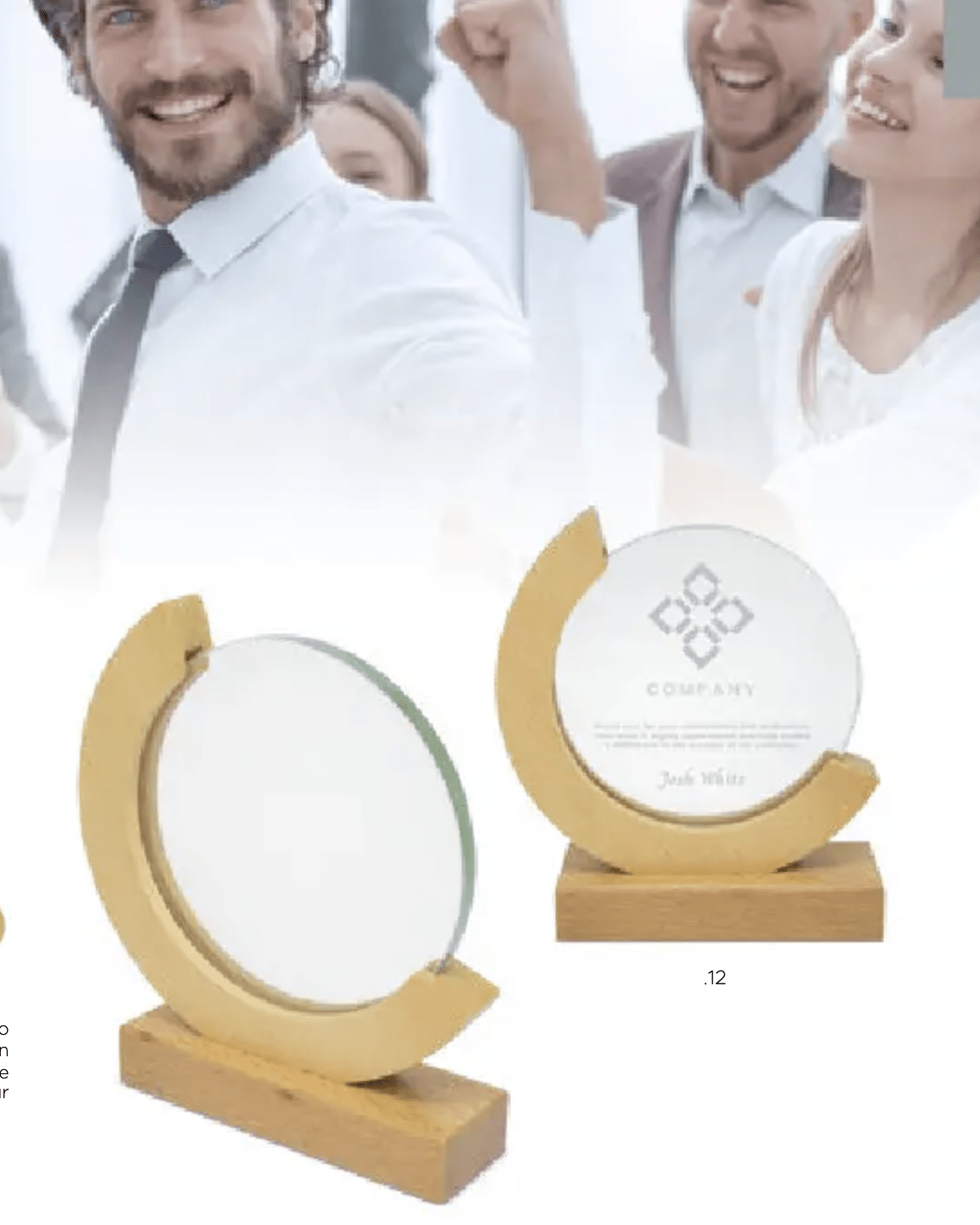 Trofeo Sfera biodegradabile ecosostenibile - immagine 6