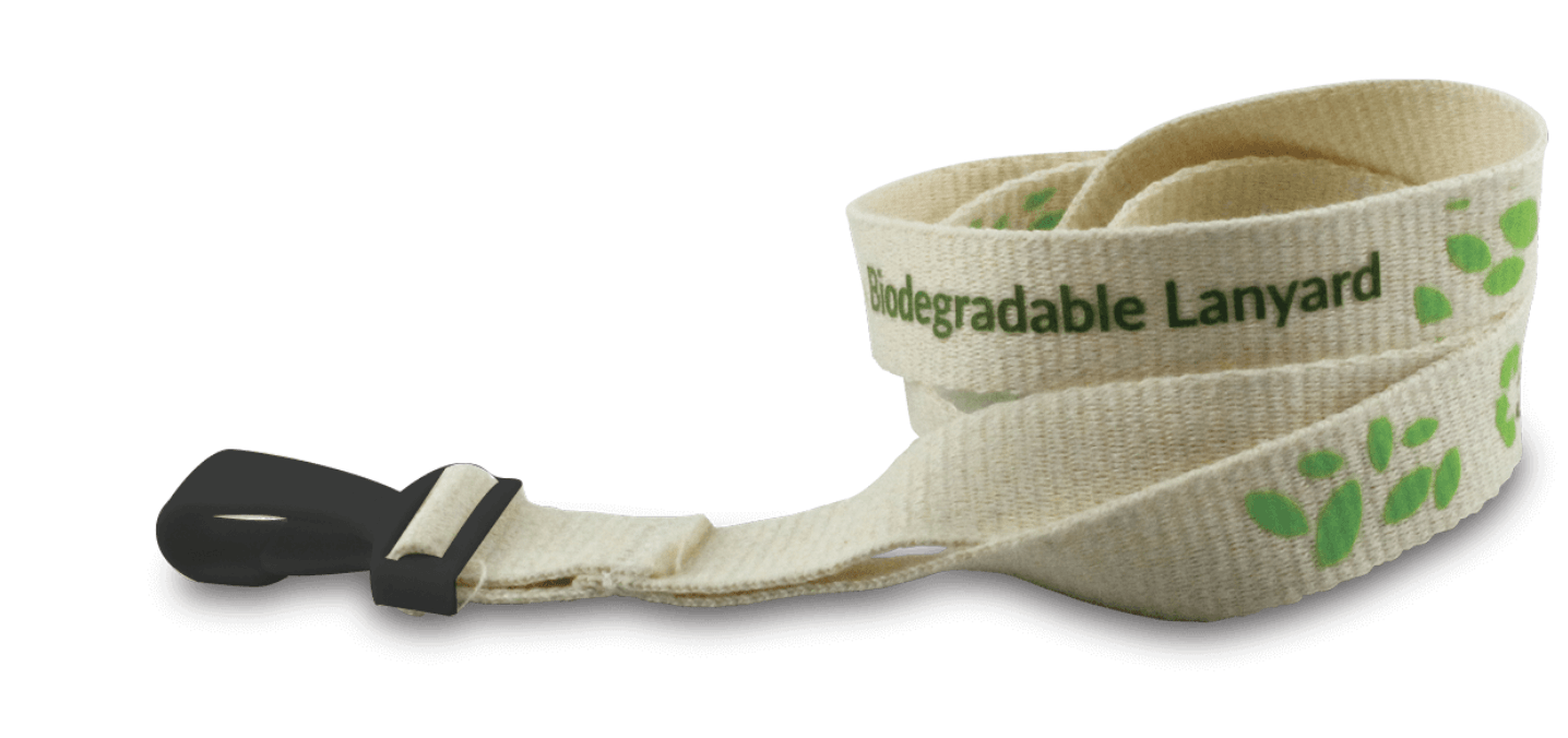 Compostabile - Laccetti Portabadge in Cotone Organico - immagine 4