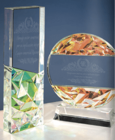 Trofeo CRISTAL TECNICOLOR