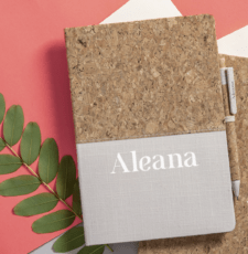Notes Con Penna In Sughero Rigenerato